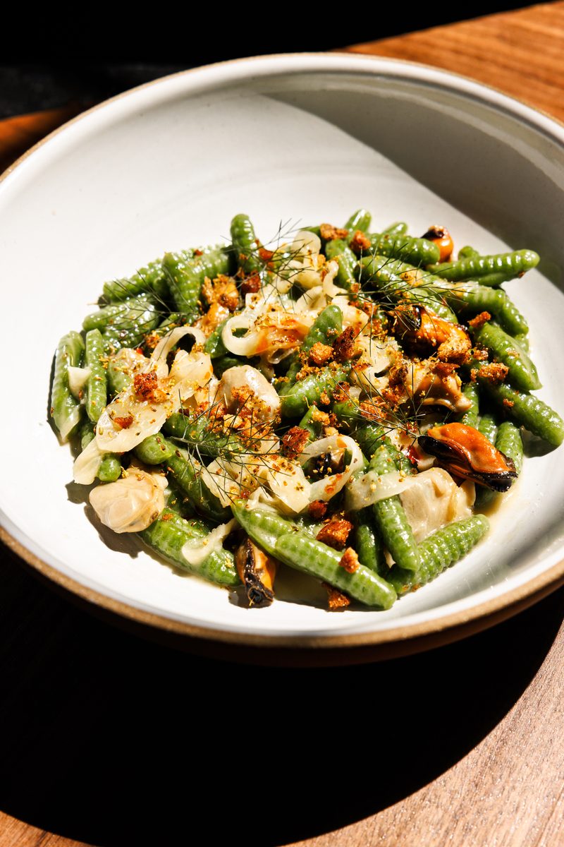 Mussel and clam cavatelli